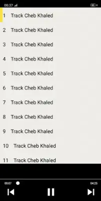 أغاني الشاب خالد بدون نت 2020 Cheb Khaled android App screenshot 1